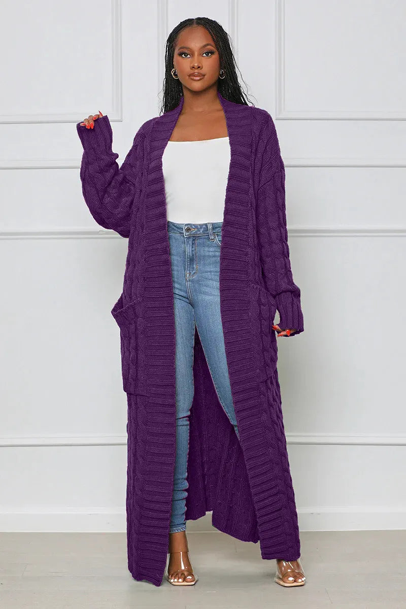 Rita - Elegante Lange Strickjacke für Damen