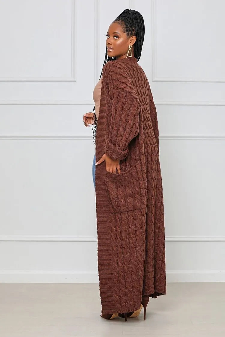 Rita - Elegante Lange Strickjacke für Damen