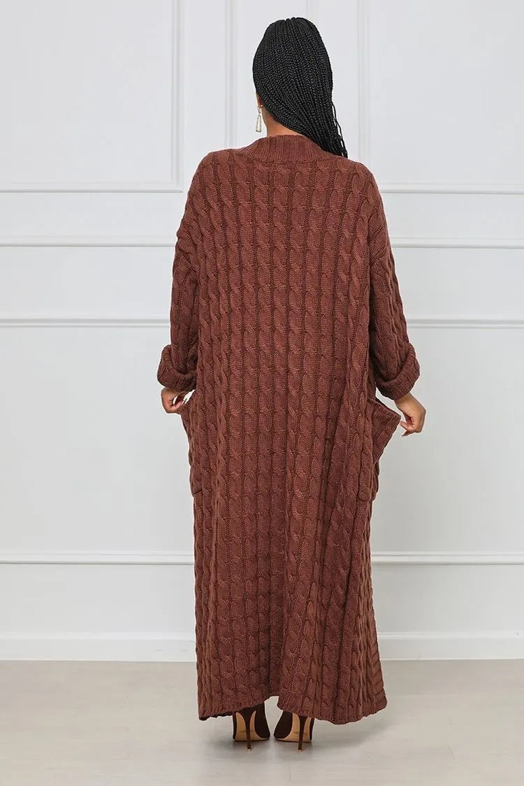 Rita - Elegante Lange Strickjacke für Damen
