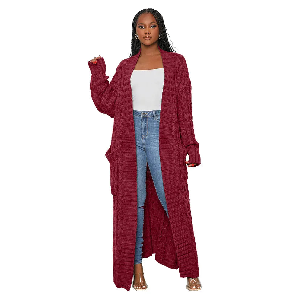 Rita - Elegante Lange Strickjacke für Damen
