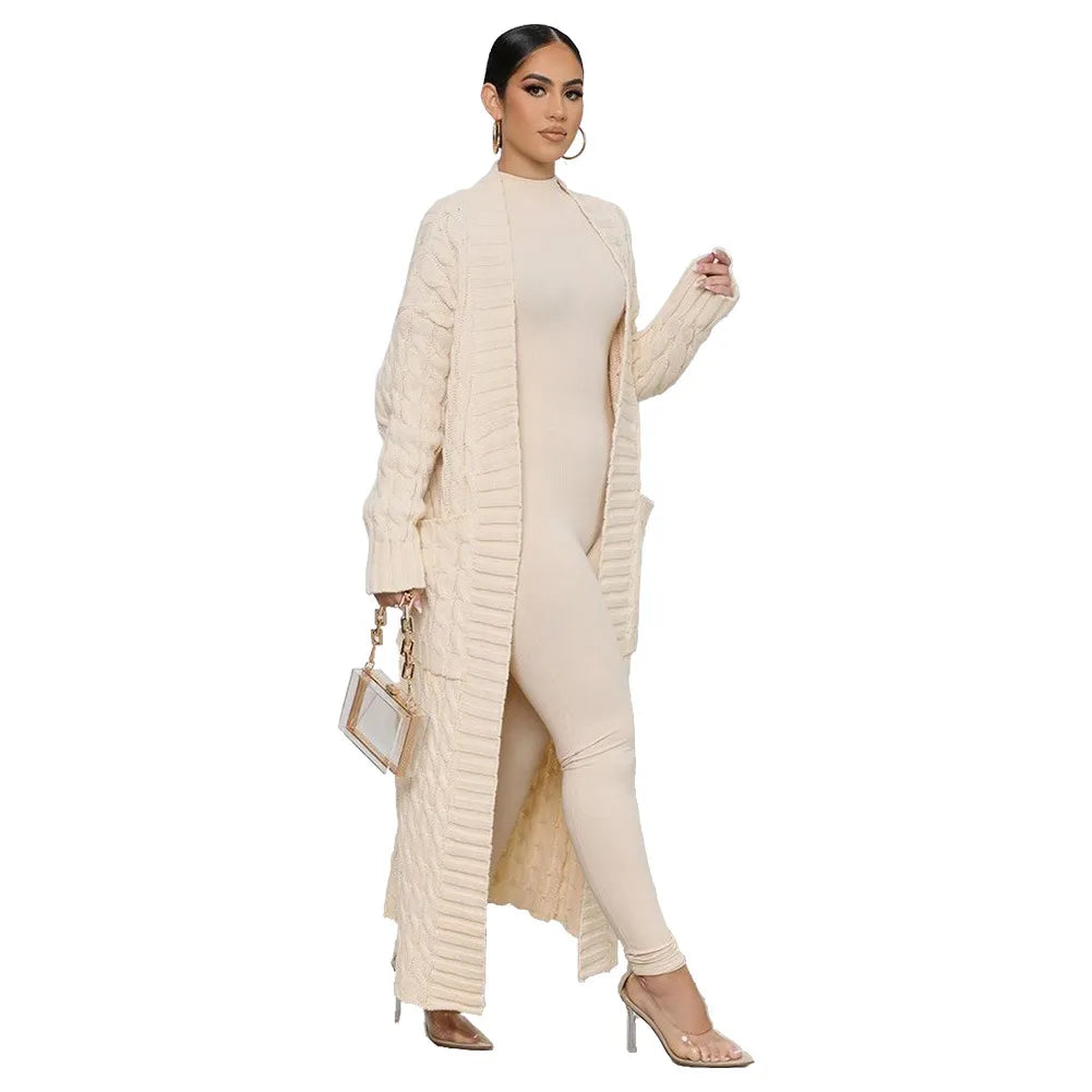 Rita - Elegante Lange Strickjacke für Damen