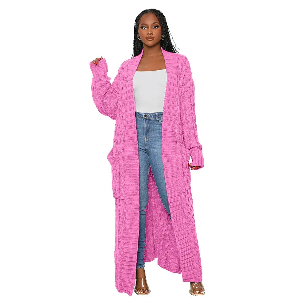 Rita - Elegante Lange Strickjacke für Damen