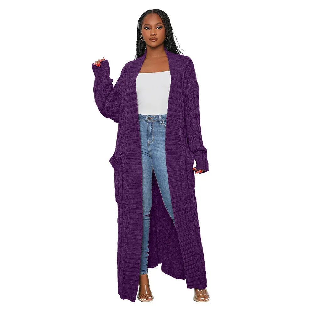 Rita - Elegante Lange Strickjacke für Damen