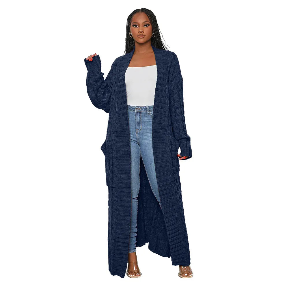 Rita - Elegante Lange Strickjacke für Damen