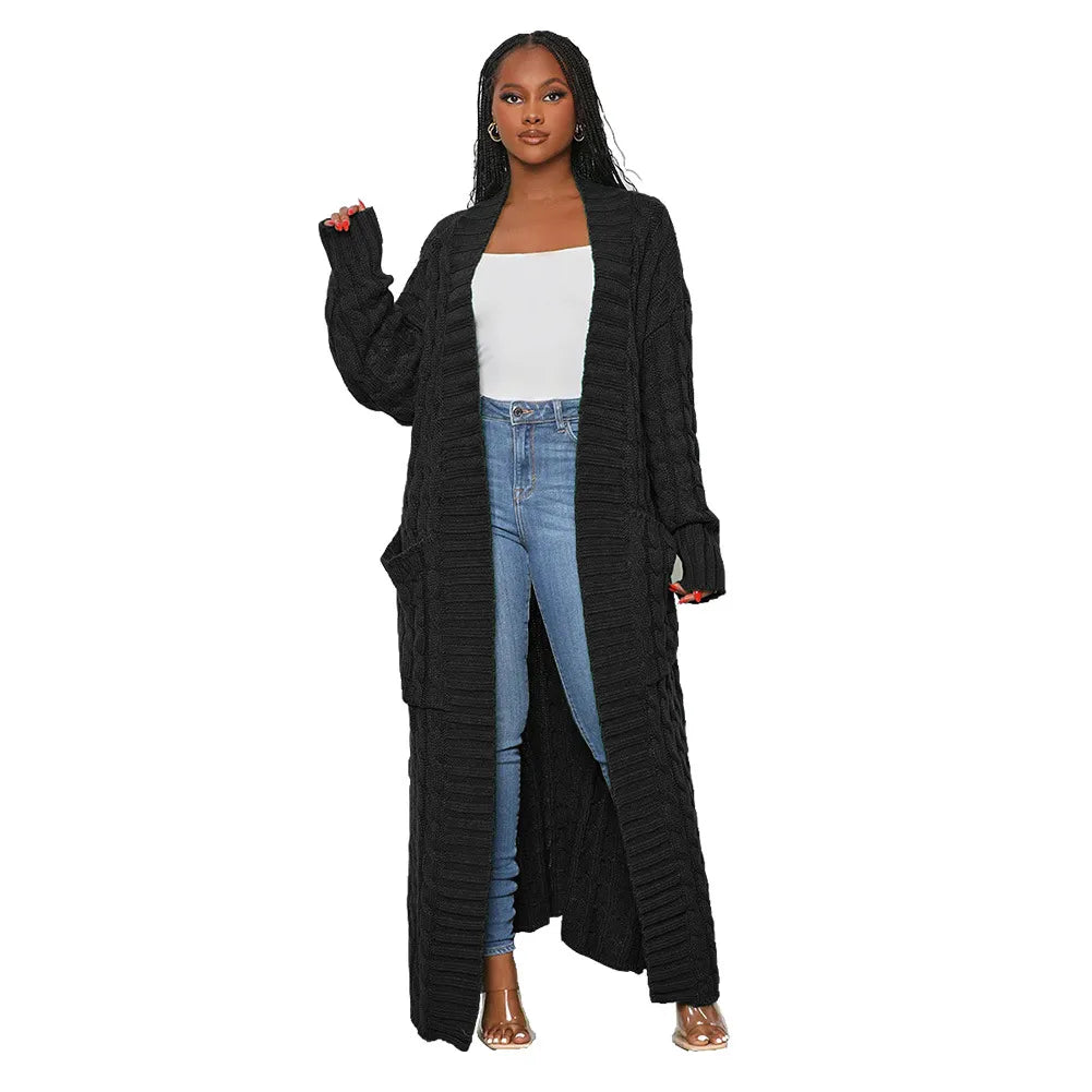 Rita - Elegante Lange Strickjacke für Damen