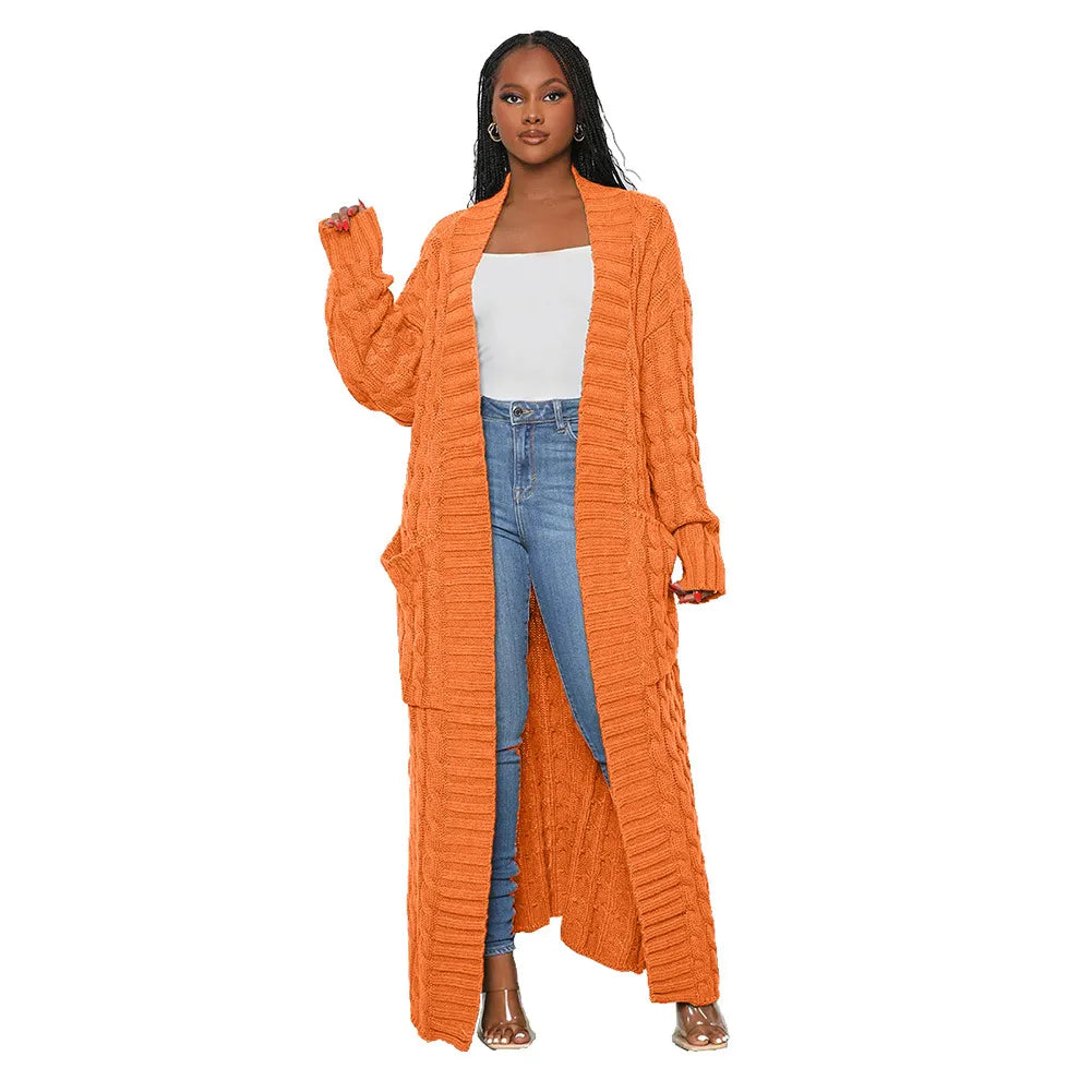 Rita - Elegante Lange Strickjacke für Damen