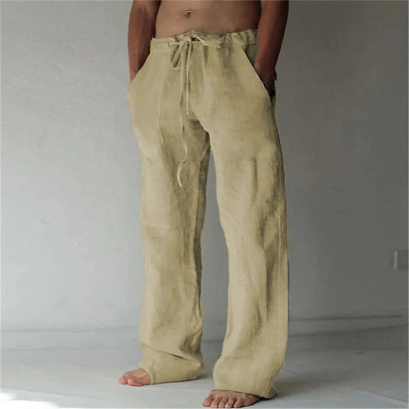 Arthur - Herren Baggy Hose aus Leinen