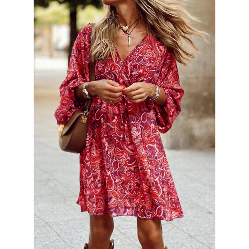 Julia - Sommerbrise Boho Kleid für Frauen