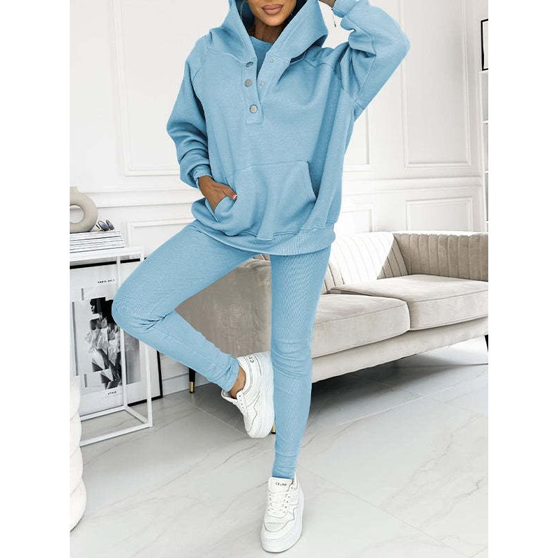 3 teilige Cozy Hoodie Set