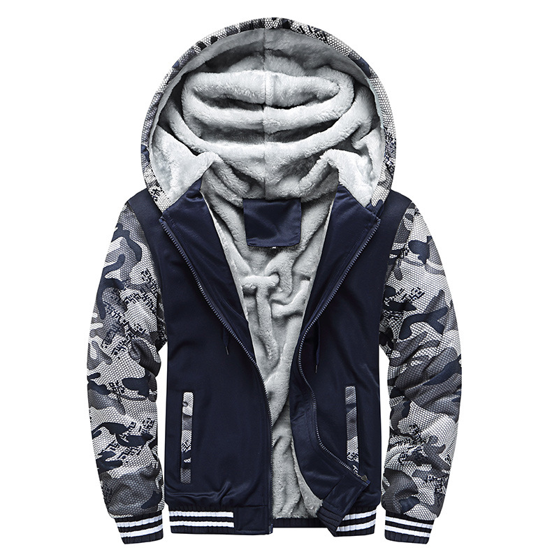 Diether - Fleecejacke mit kuscheliger Kapuze