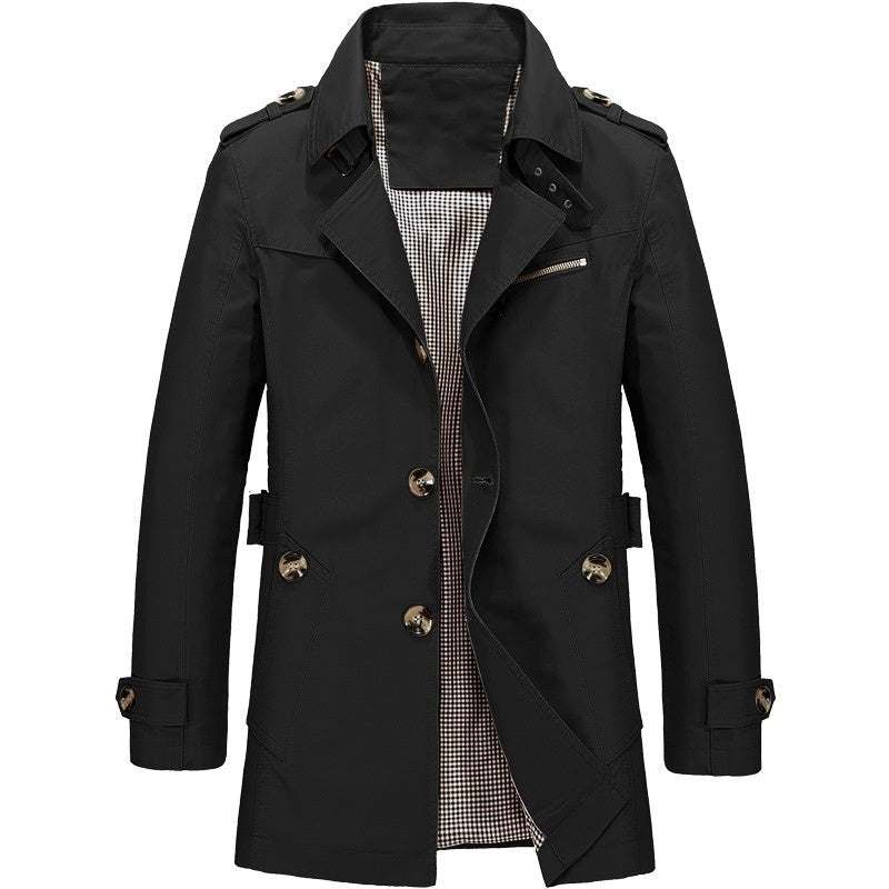 Hans - Trenchcoat mit umgeschlagenem Kragen