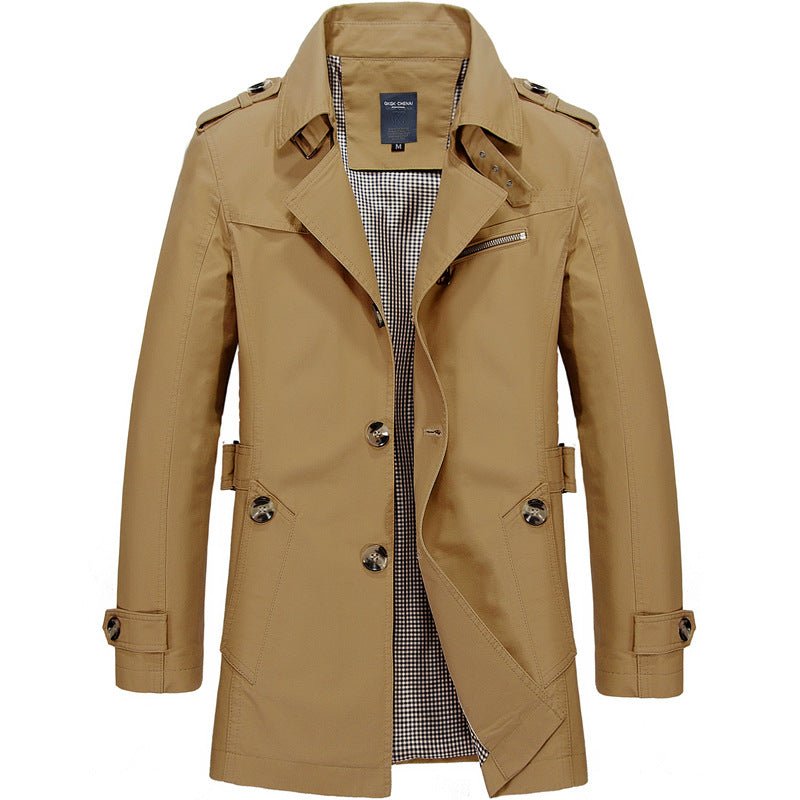 Hans - Trenchcoat mit umgeschlagenem Kragen