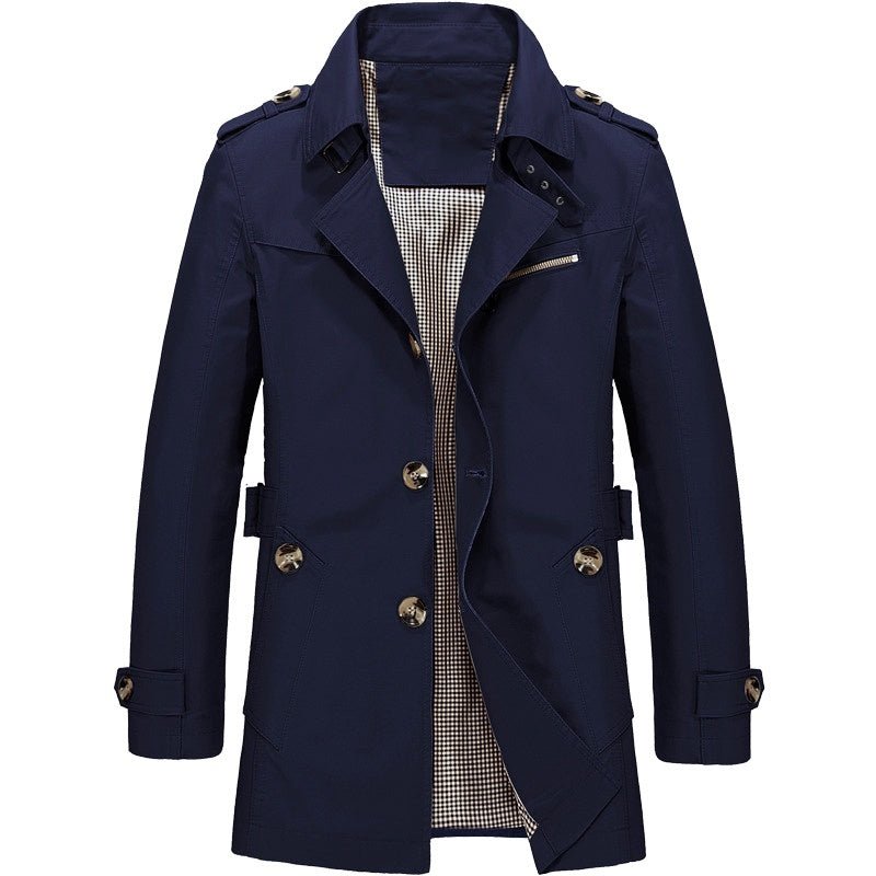 Hans - Trenchcoat mit umgeschlagenem Kragen