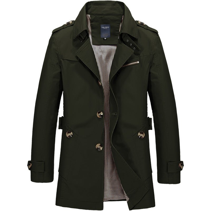 Hans - Trenchcoat mit umgeschlagenem Kragen