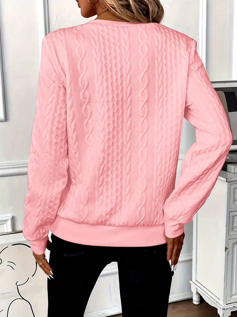 Eleganter Komfort-Pullover