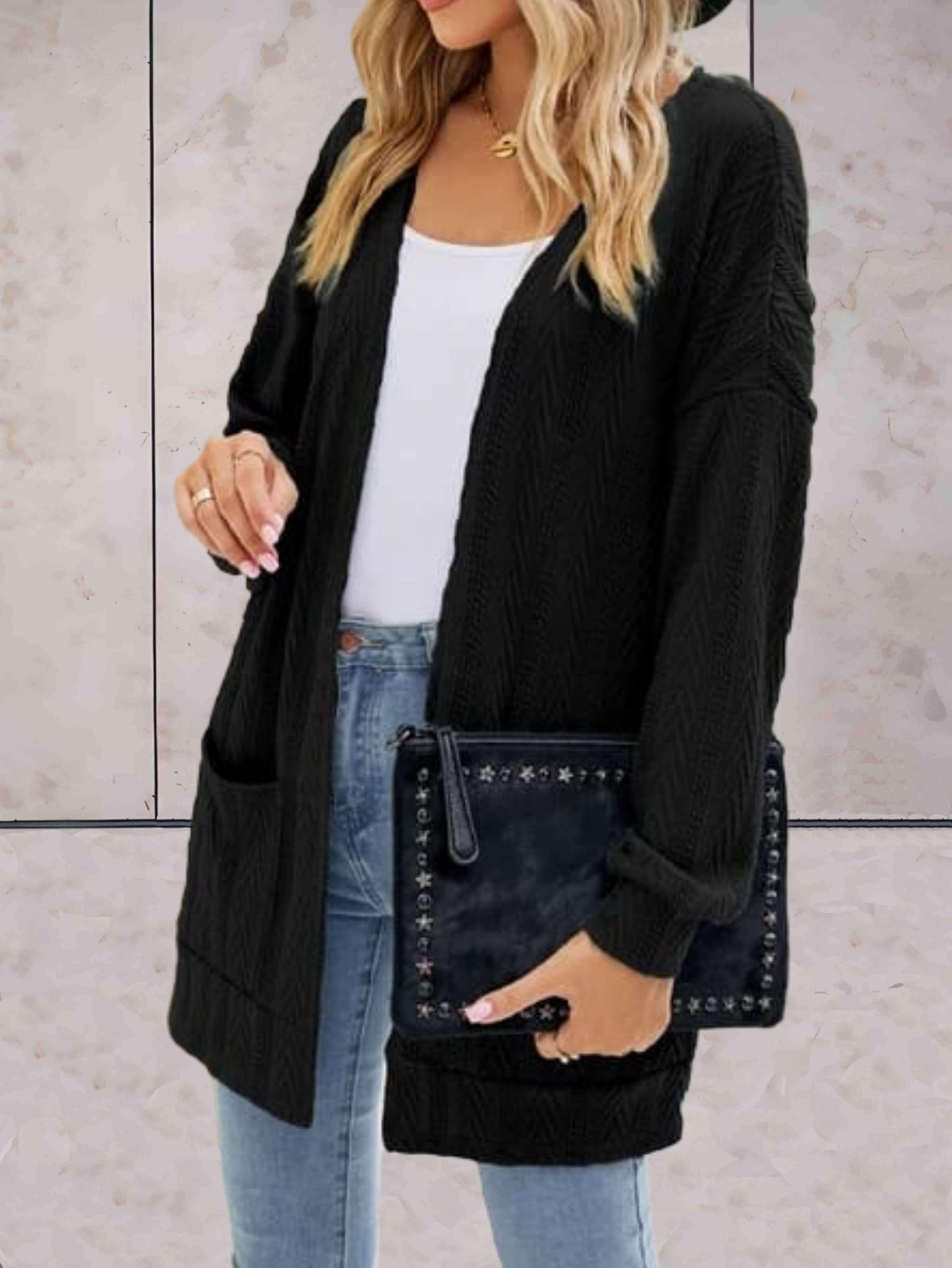 Antonette - Elegante Strickjacke Frau