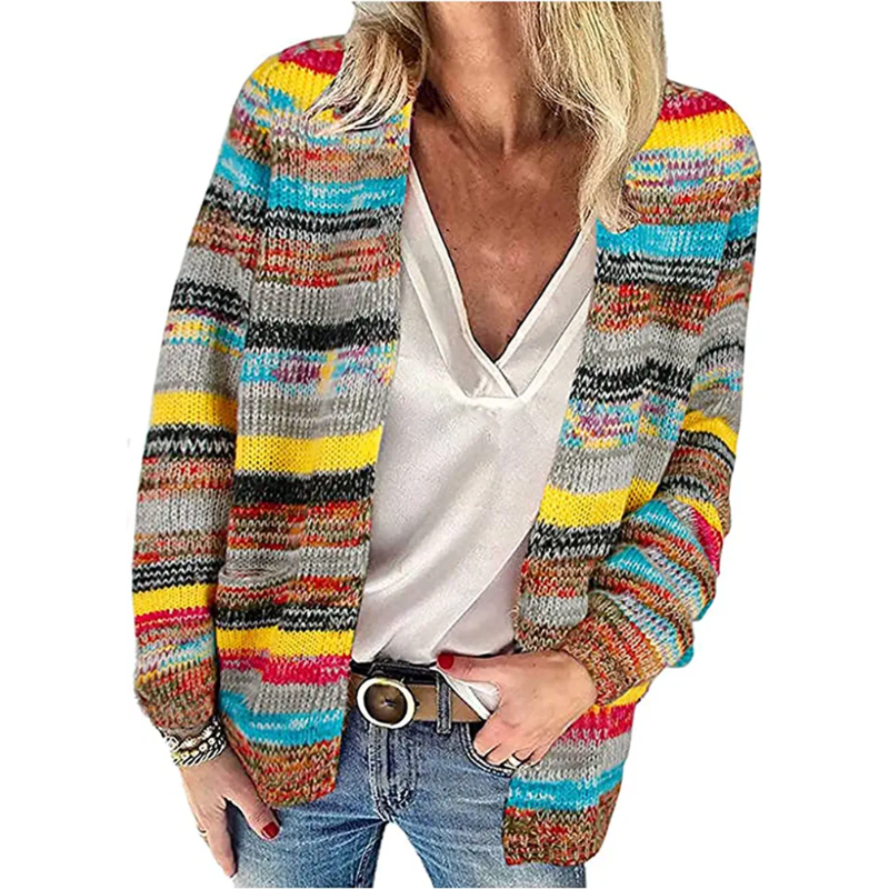Stilvolle und kuschelige Damesmode-Strickjacken