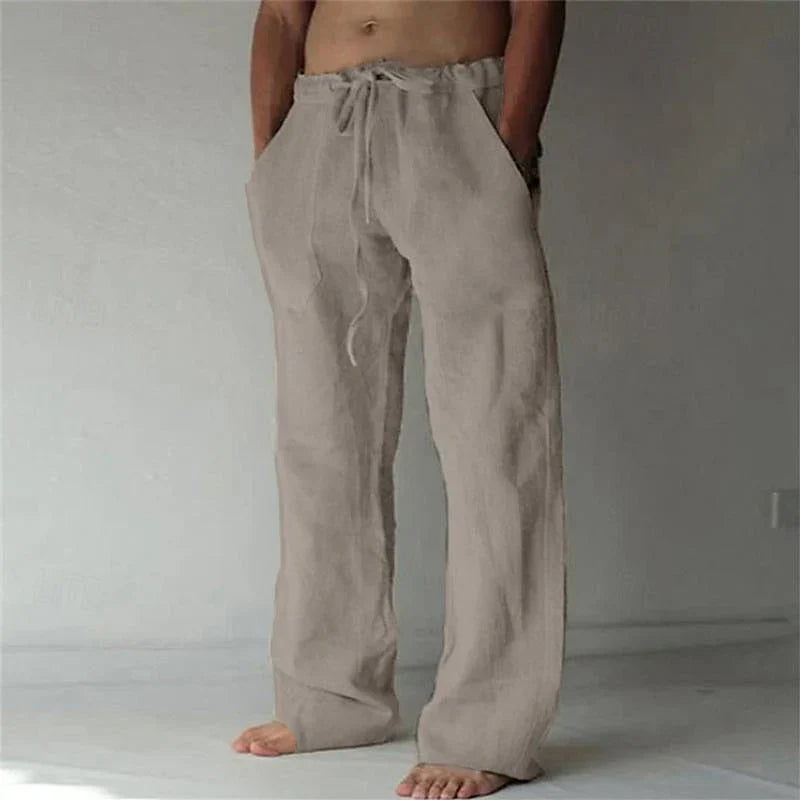 Arthur - Herren Baggy Hose aus Leinen