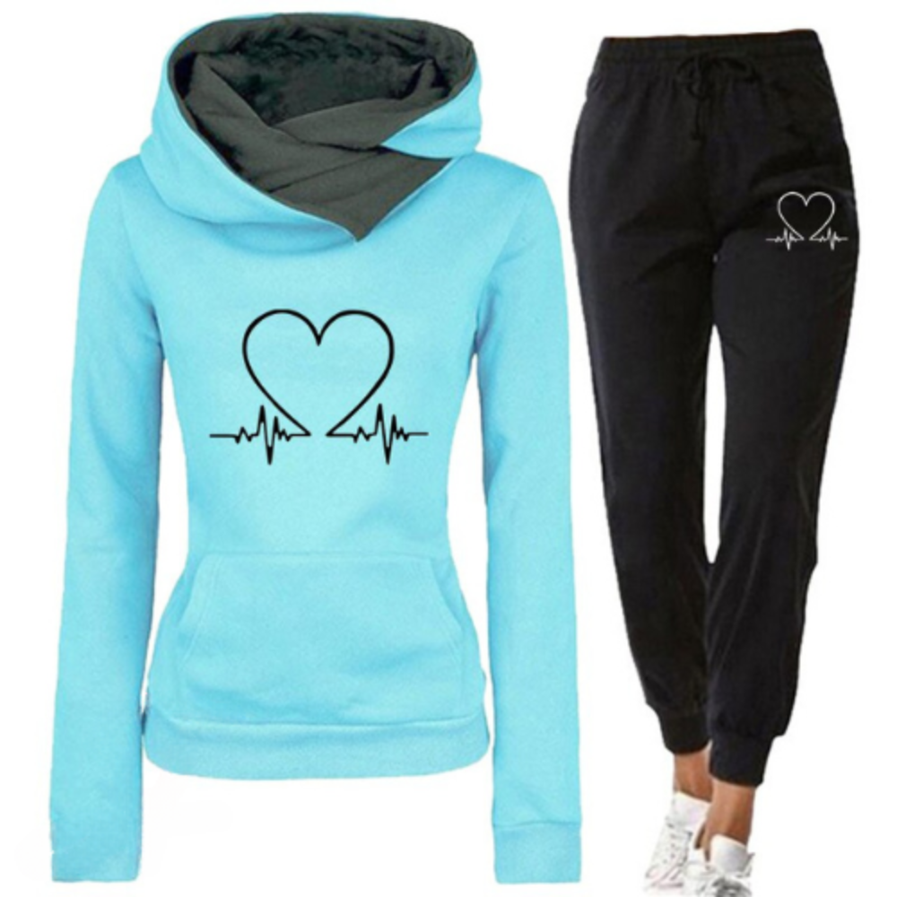 Lozenda - Kuschelig warmes Herzschlag-Joggingset