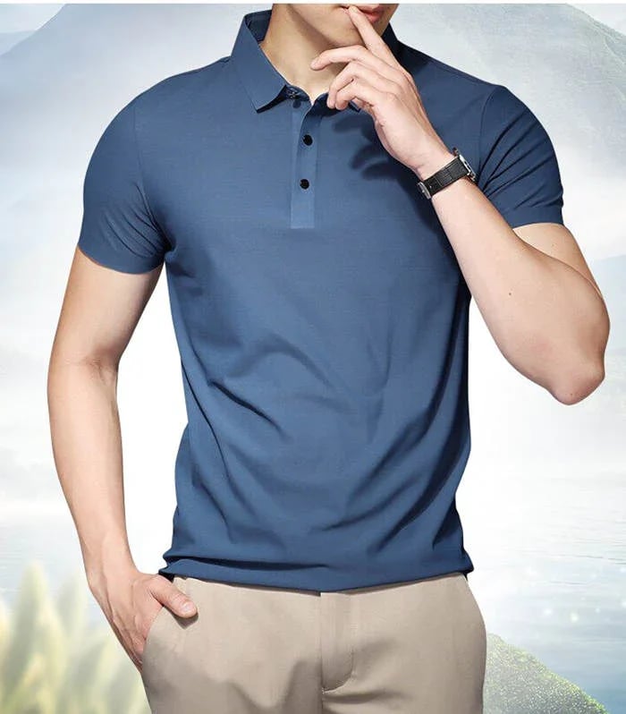 Lozenda - Sportlich geschnittenes und kühlendes Poloshirt