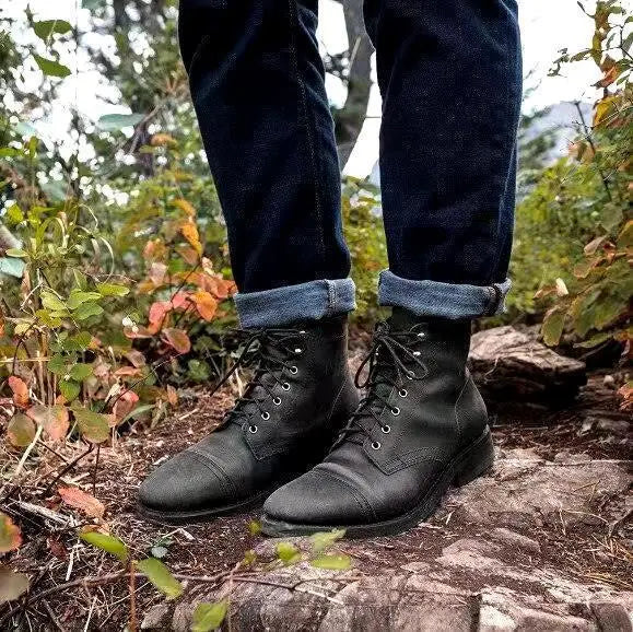 Lozenda - Hohe Stiefeletten aus Leder für Herren