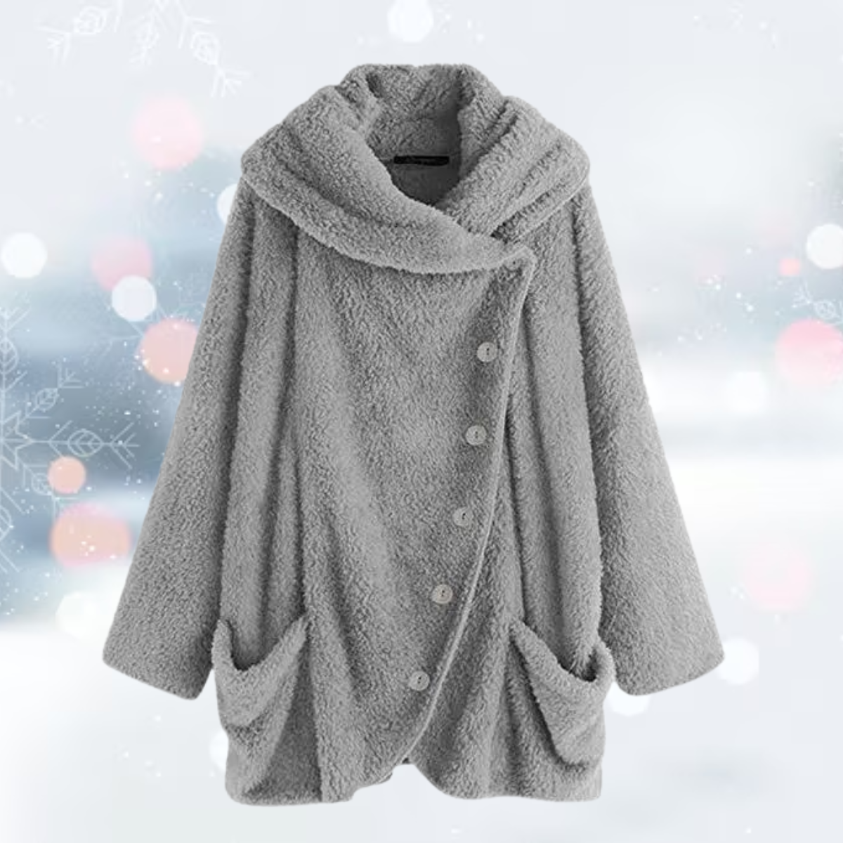 Lozenda - Plüsch Weste Jacke