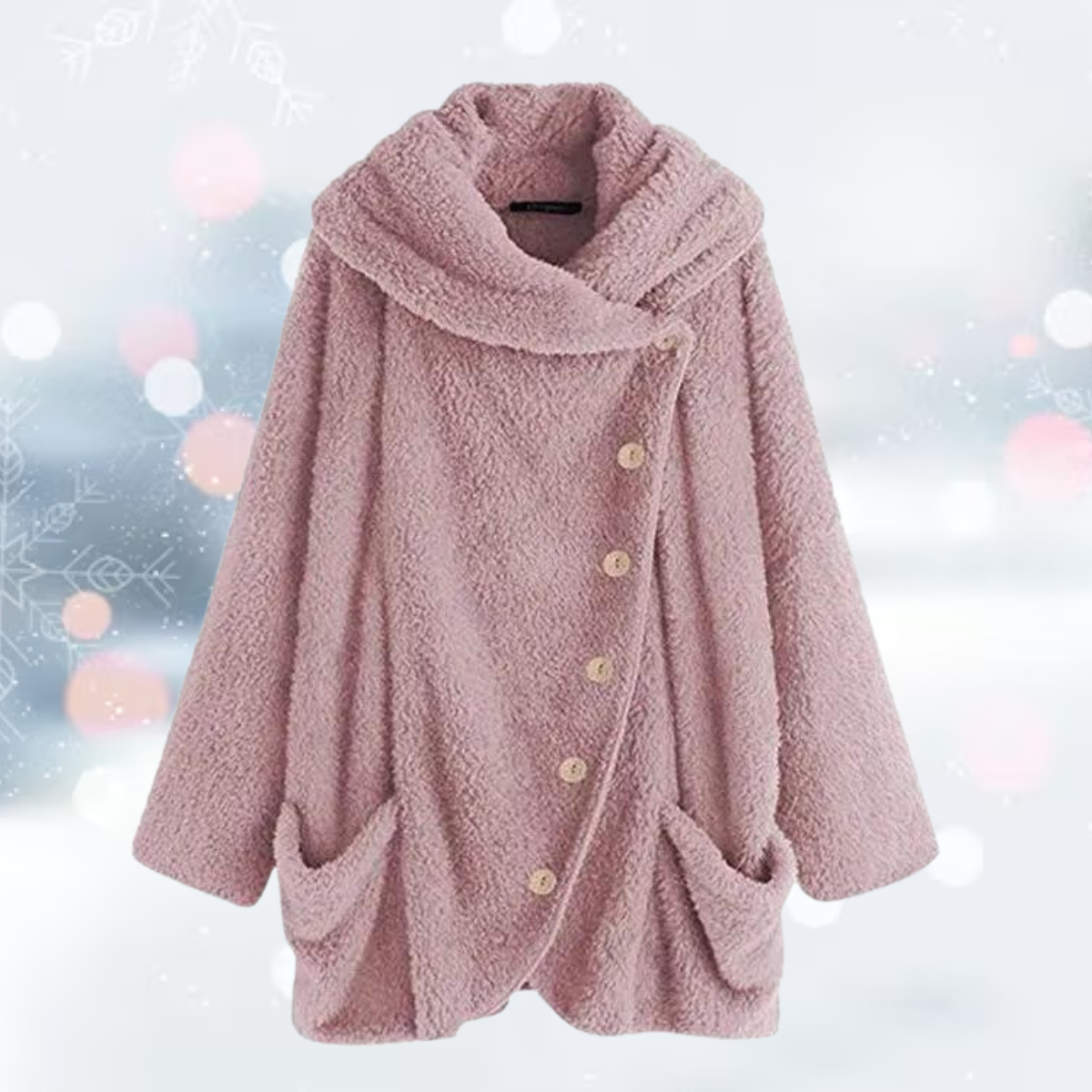Lozenda - Plüsch Weste Jacke